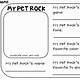Pet Rock Box Template