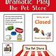 Pet Shop Dramatic Play Free Printables