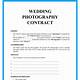 Photography Cancellation Contract Template