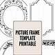Picture Frame Templates Free