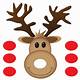 Pin The Tail On The Reindeer Printable