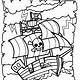 Pirate Coloring Pages Free