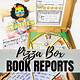 Pizza Box Book Report Template