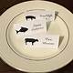 Place Cards With Meal Choice Free Template