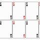 Playing Card Template For Word