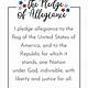 Pledge Of Allegiance Printable Free