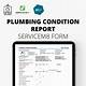 Plumbing Report Template