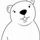 Polar Bear Printable Coloring Pages
