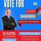 Political Campaign Flyer Template