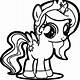 Pony Printable Coloring Pages