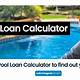 Pool Loans Texas Calculator