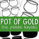 Pot Of Gold Craft Template