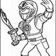 Power Rangers Coloring Pages Free Printable