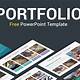 Powerpoint Portfolio Templates Free