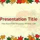 Powerpoint Templates Thanksgiving