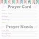 Prayer Card Templates