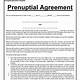 Prenuptual Agreement Template
