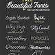 Pretty Fonts For Free
