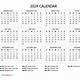 Printable Calendar 2024 With Holidays