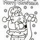 Printable Christmas Coloring Pages For Free