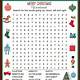 Printable Christmas Word Search Free