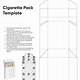Printable Cigarette Box Template