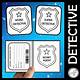 Printable Detective Id Card Template