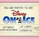 Printable Disney On Ice Ticket Template