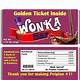 Printable Free Wonka Chocolate Bar Wrapper Printable