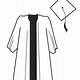 Printable Graduation Gown Pattern