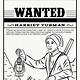 Printable Harriet Tubman Coloring Page