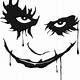 Printable Joker Stencil