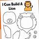 Printable Lion Template