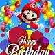 Printable Mario Birthday Card
