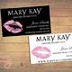 Printable Mary Kay Business Cards Templates Free