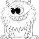 Printable Monster Coloring Pages