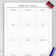 Printable Monthly Goals Template