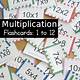 Printable Multiplication Cards