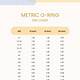 Printable O Ring Size Chart