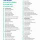 Printable Quinceanera Checklist