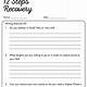 Printable Recovery Worksheets