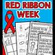 Printable Red Ribbon Week Activities