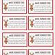 Printable Reindeer Food Labels