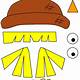 Printable Scarecrow Hat Template