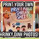 Printable Shrinky Dink Paper