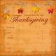 Printable Thanksgiving Invitation Template