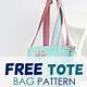 Printable Tote Bag Pattern Template