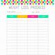 Printable Weight Loss Charts