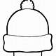 Printable Winter Hat Template