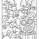 Printable Woodland Coloring Pages